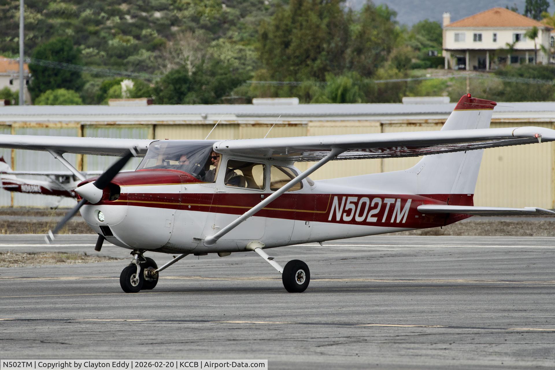 N502TM, 1975 Cessna 172M C/N 17265893, Cable airport in California 2026