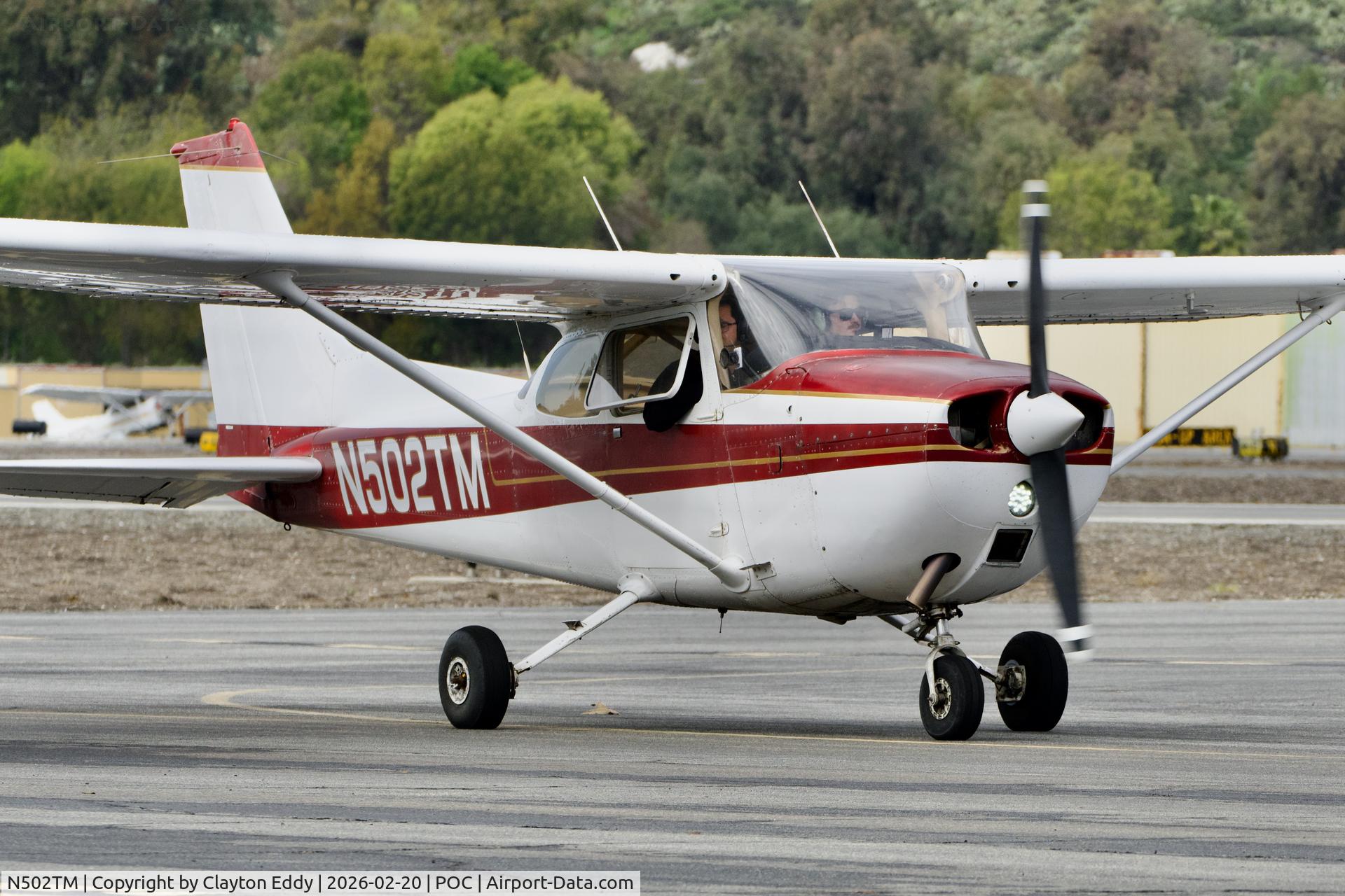 N502TM, 1975 Cessna 172M C/N 17265893, Brackett airport in California 2026