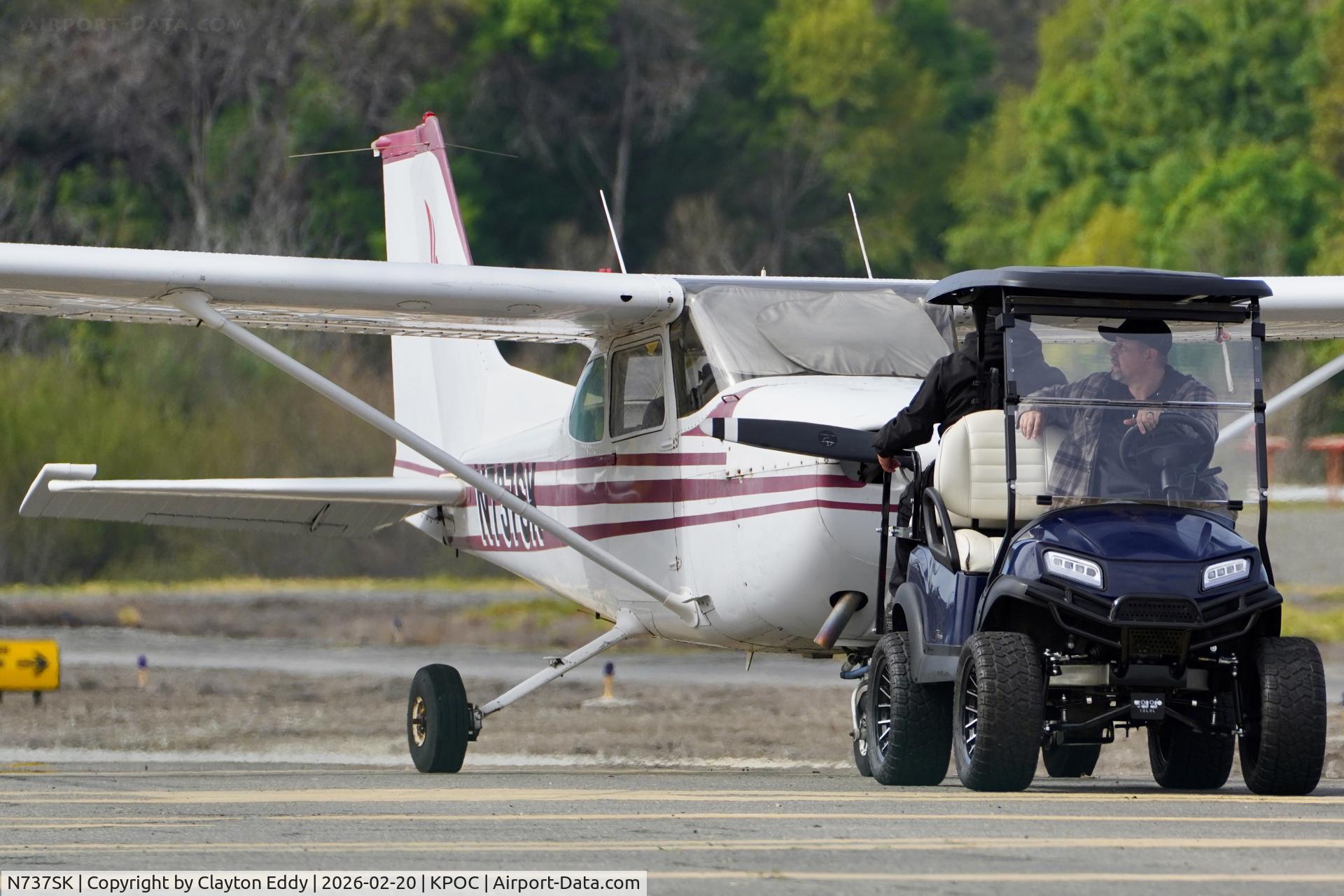N737SK, Cessna 172N C/N 17269638, Brackett airport in California 2026