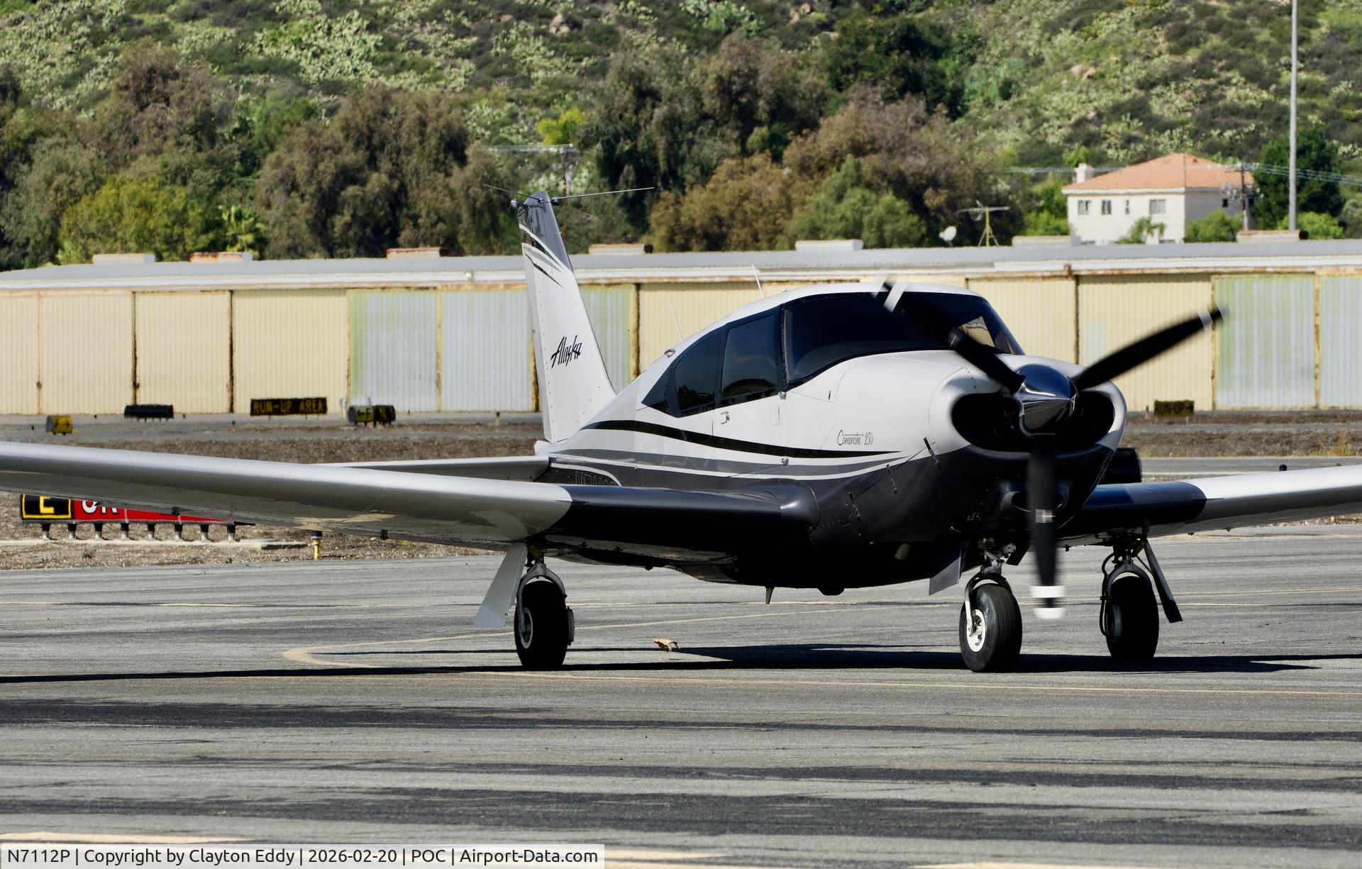 N7112P, 1960 Piper PA-24-250 Comanche C/N 24-2269, Brackett airport in California 2026