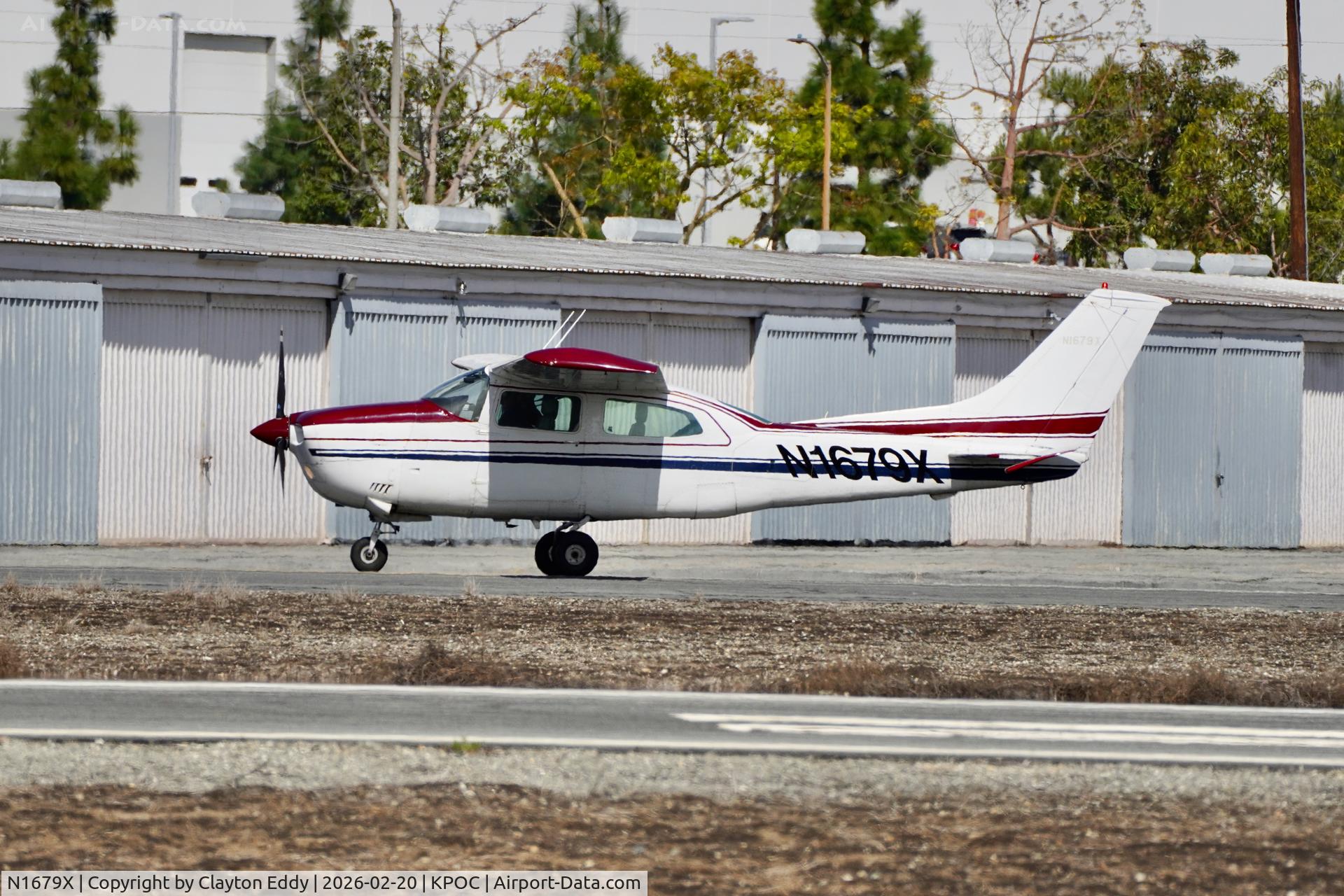N1679X, 1975 Cessna T210L Turbo Centurion C/N 21060714, Brackett airport in California 2026