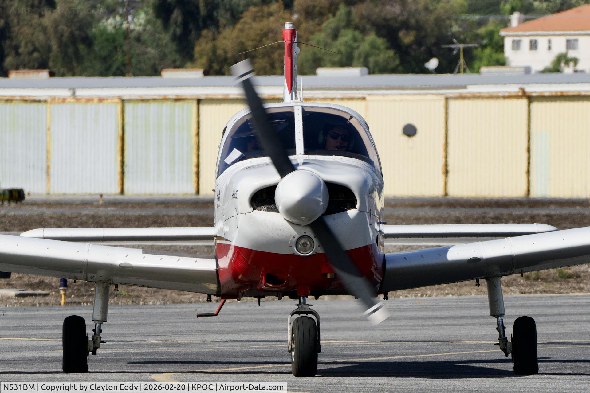 N531BM, 1979 Piper PA-28-181 C/N 28-7990510, Brackett airport in California 2026