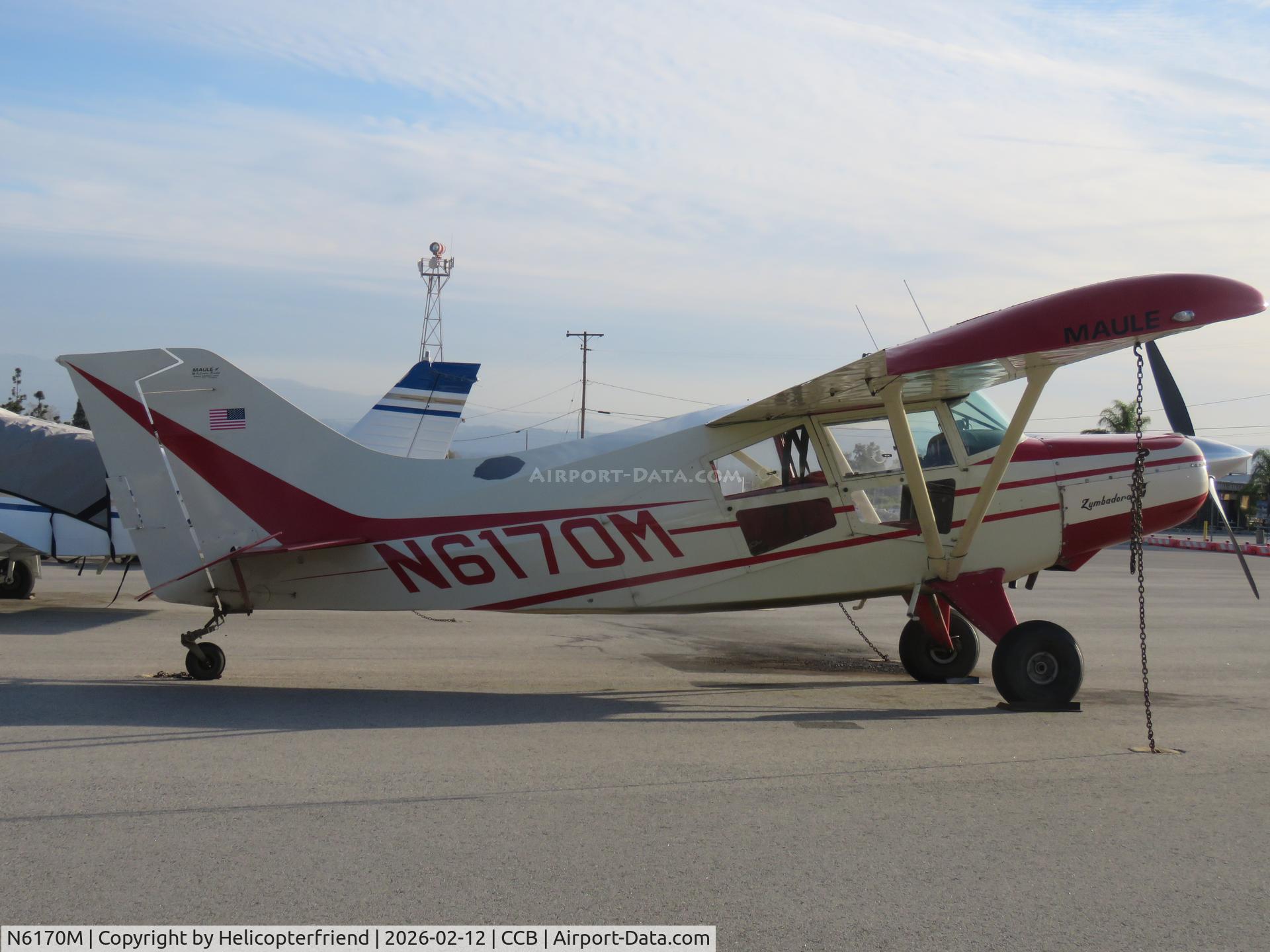 N6170M, 1978 Maule M-5-235C Lunar Rocket C/N 7179C, Parked in transit parking