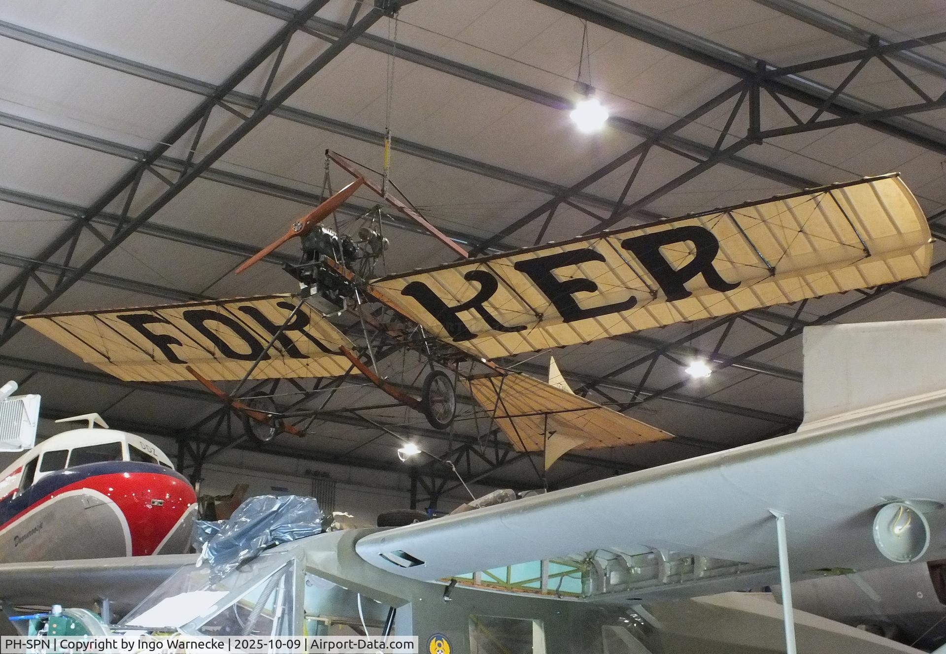 PH-SPN, 1936 Fokker Spin III C/N 5365, Fokker Spin III replica at the Aviodrome, Lelystad