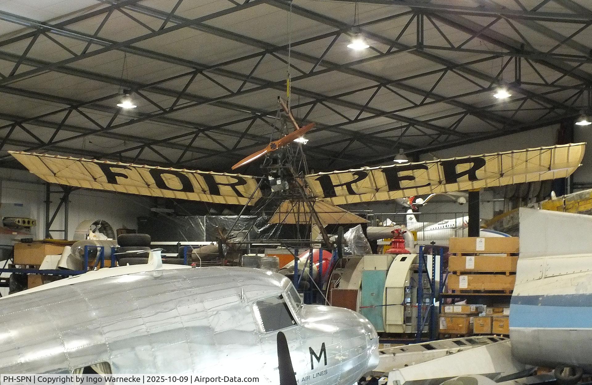 PH-SPN, 1936 Fokker Spin III C/N 5365, Fokker Spin III replica at the Aviodrome, Lelystad