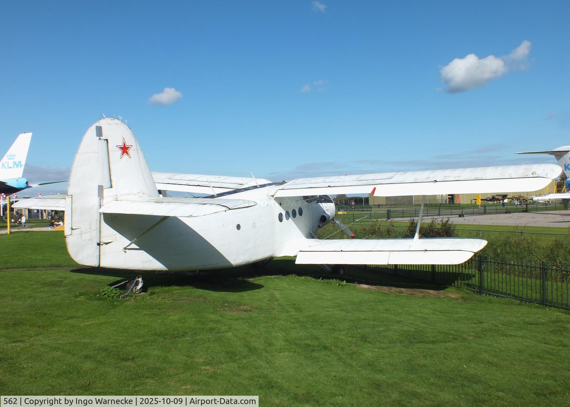 562, Antonov An-2R C/N 1G172-48, Antonov (PZL-Mielec) An-2R COLT at the Aviodrome, Lelystad