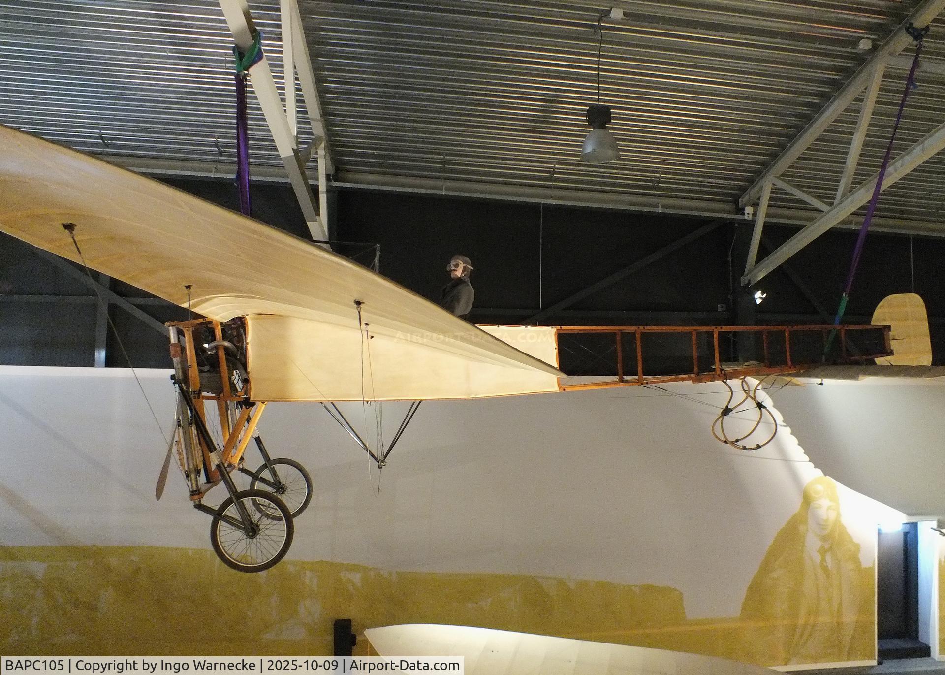 BAPC105, Bleriot XI 1909 Replica C/N 01, Bleriot XI 1909 replica at the Aviodrome, Lelystad