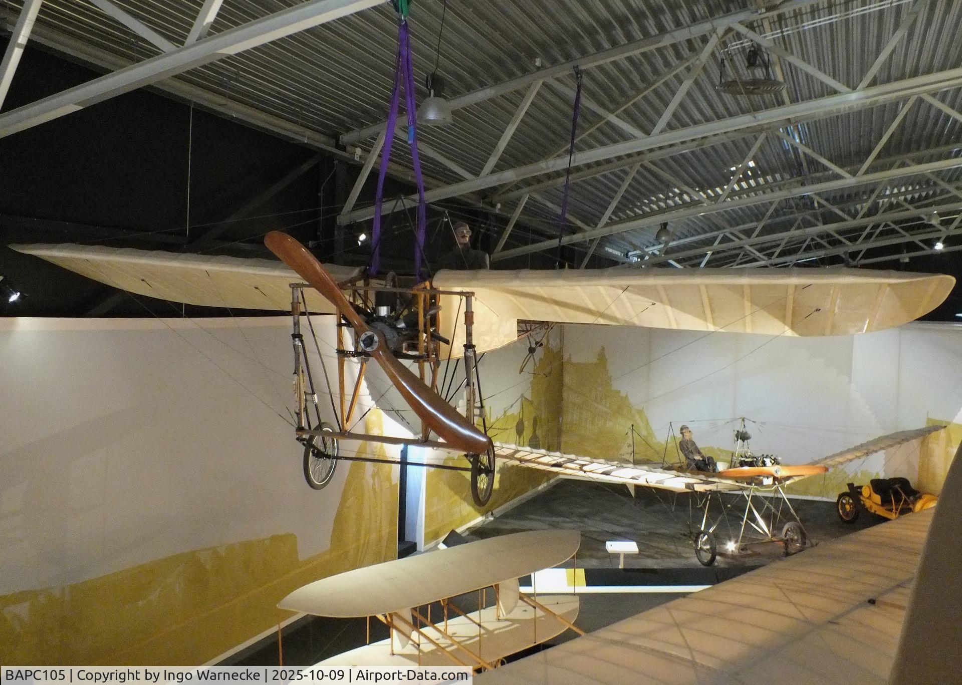 BAPC105, Bleriot XI 1909 Replica C/N 01, Bleriot XI 1909 replica at the Aviodrome, Lelystad