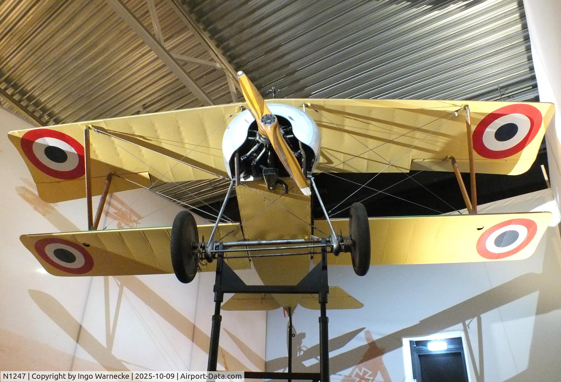 N1247, Nieuport 11 Bebe Replica C/N not found_N1247_N220, Nieuport 11 Bebe replica at the Aviodrome, Lelystad