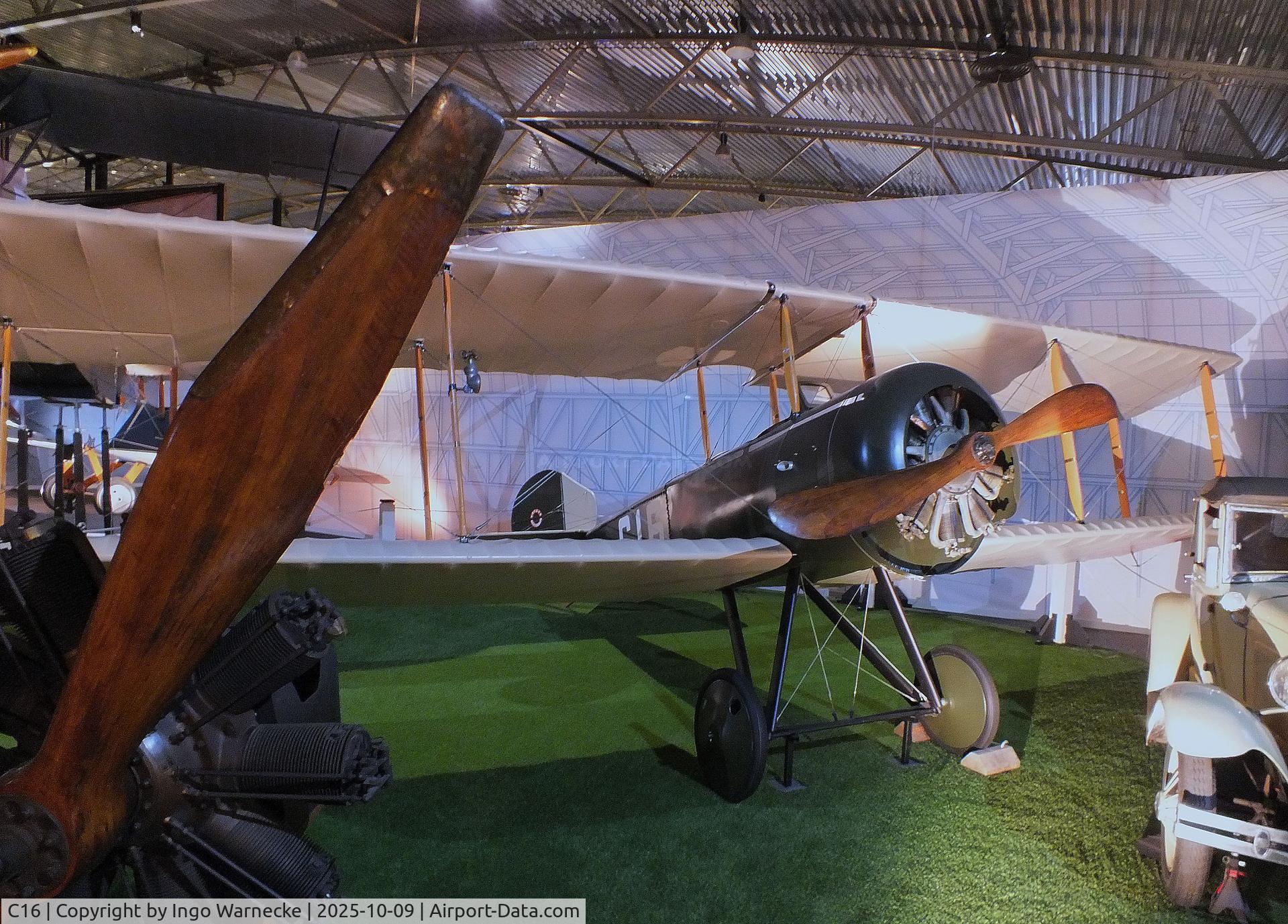 C16, 2016 Spyker V.2 replica C/N 01, Spyker V.2 replica at the Aviodrome, Lelystad