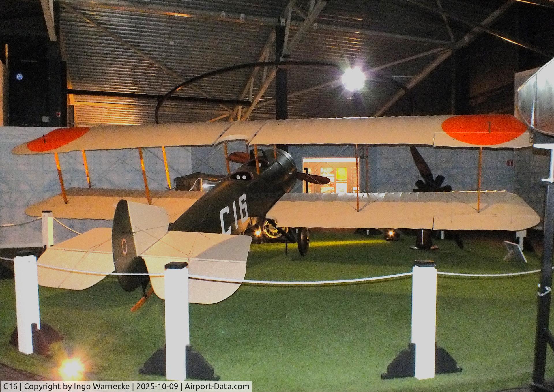 C16, 2016 Spyker V.2 replica C/N 01, Spyker V.2 replica at the Aviodrome, Lelystad