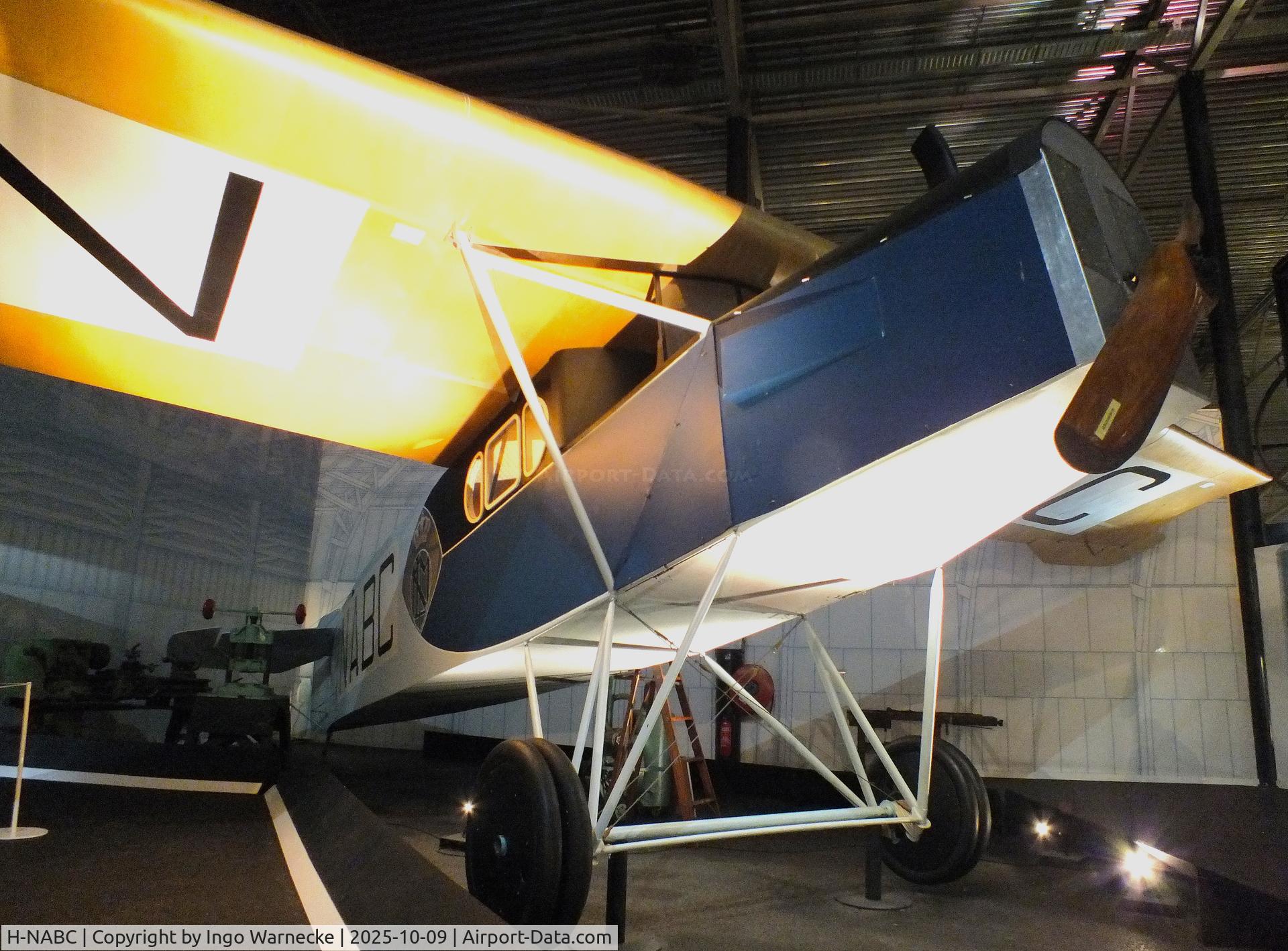 H-NABC, 1920 Fokker F.II Replica C/N 1598, Fokker F.II replica at the Aviodrome, Lelystad