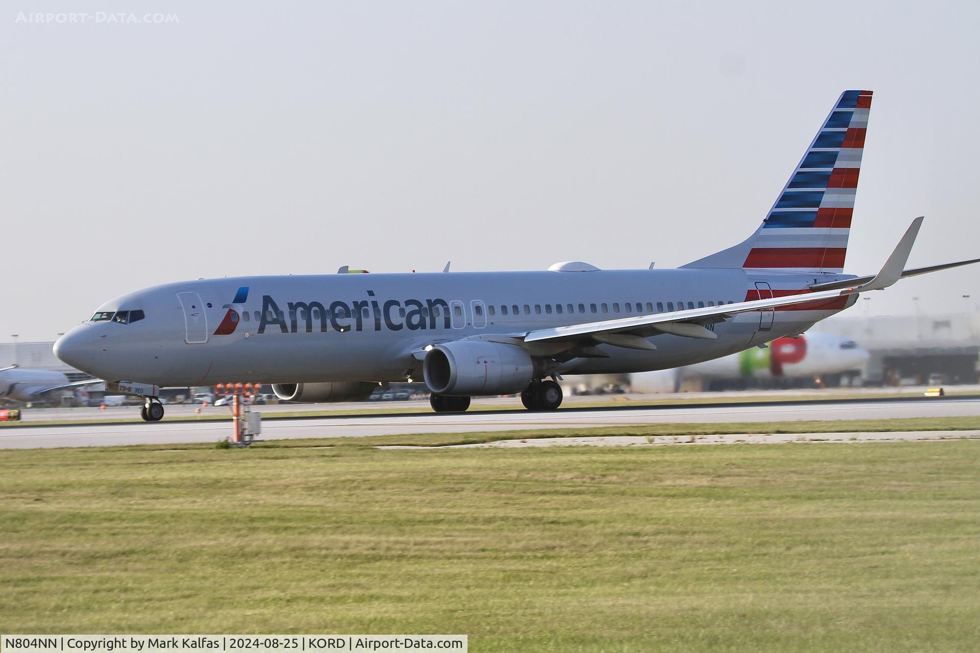 N804NN, 2009 Boeing 737-823 C/N 29567, B738 American Boeing 737-823 Boeing 737-823 N804NN departing 22L ORD