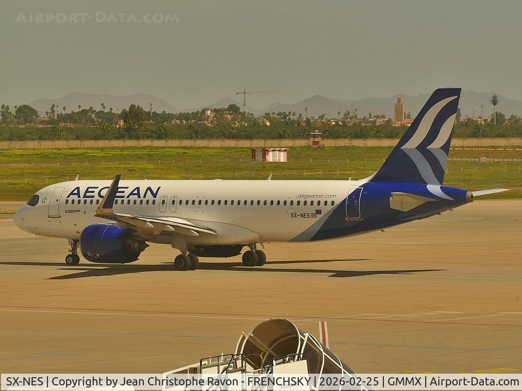SX-NES, 2024 Airbus A320-271N C/N 12094, Marrakesh (RAK)	Athens (ATH)	A3739