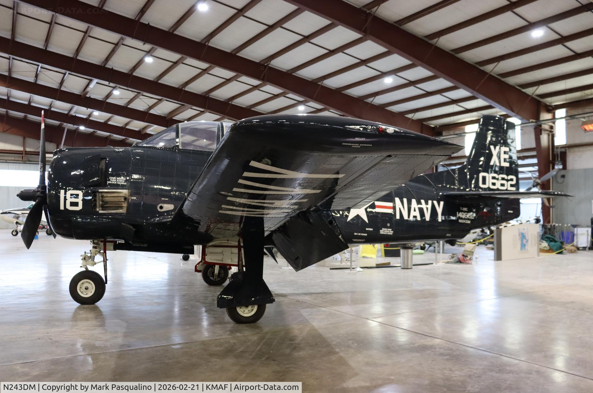 N243DM, 1957 North American T-28C Trojan C/N 226-239 (140662), North American T-28C