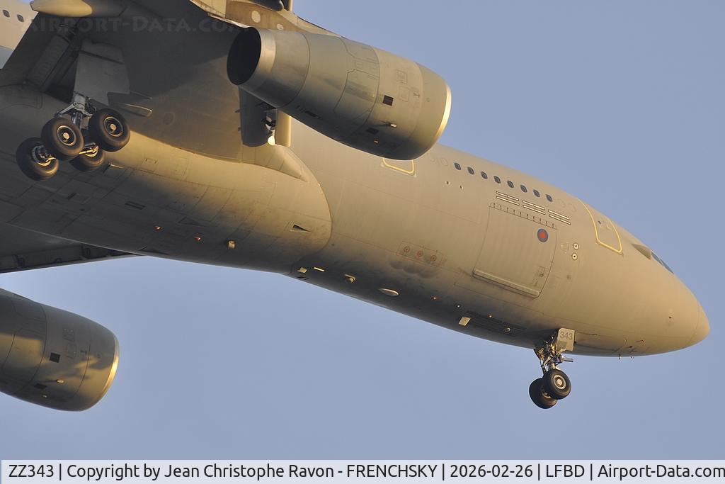 ZZ343, 2015 Airbus A330-243MRTT (KC2 Voyager) C/N 1610, RRR2270 from Brize Norton