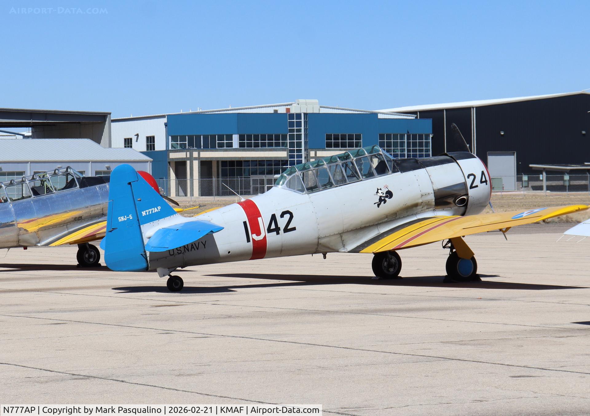 N777AP, North American SNJ-5 Texan Texan C/N 43924, North American SNJ-5