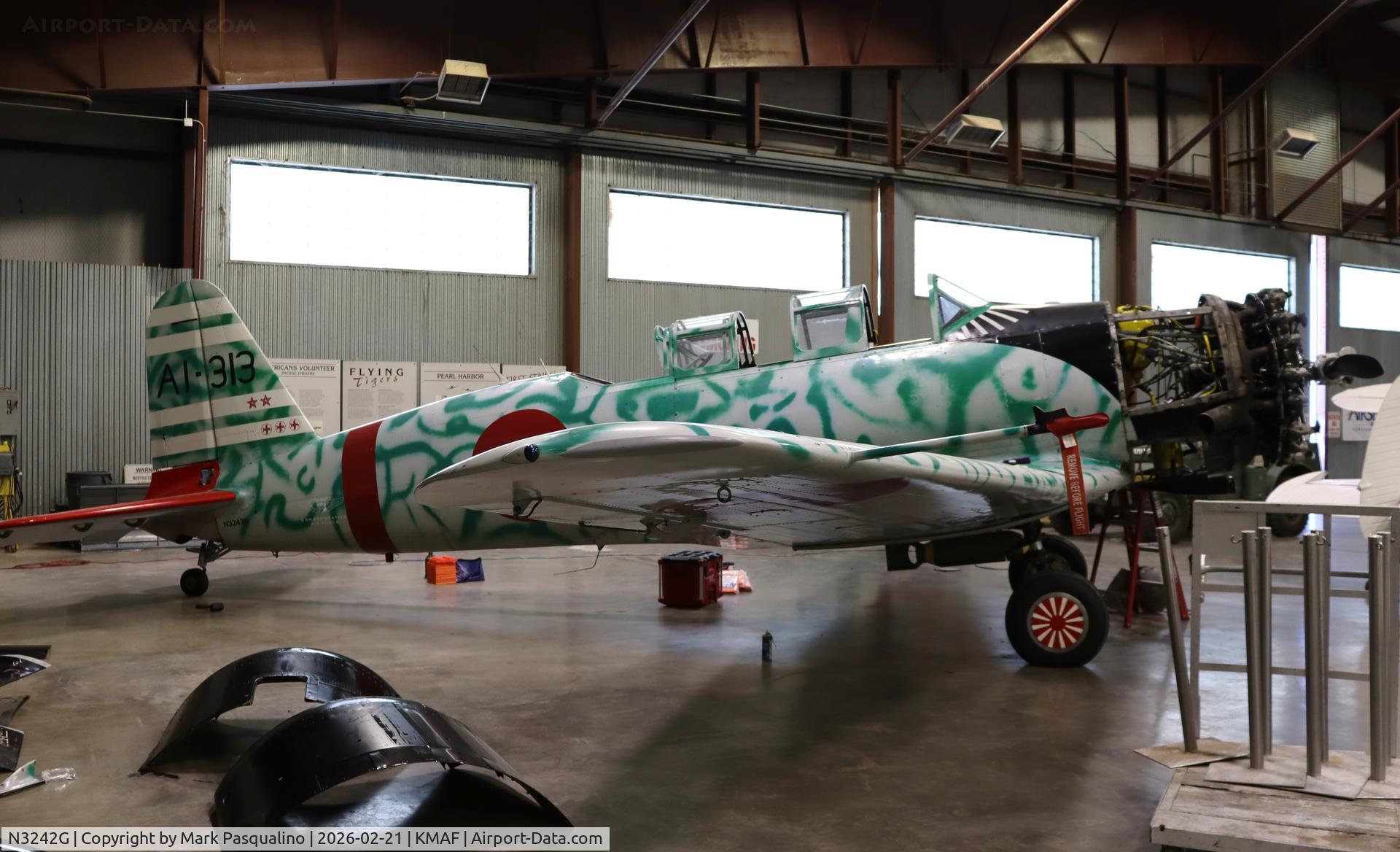 N3242G, 1945 North American AT-6D Texan C/N 43766, North American AT-6D