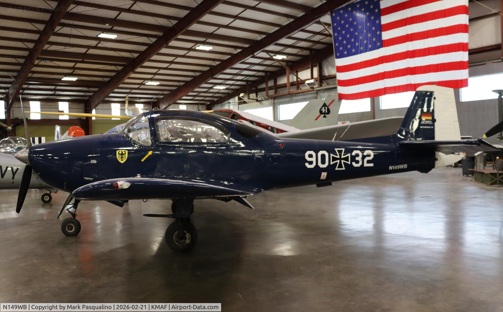 N149WB, 1959 Piaggio P-149D C/N 046, Piaggio P-149D