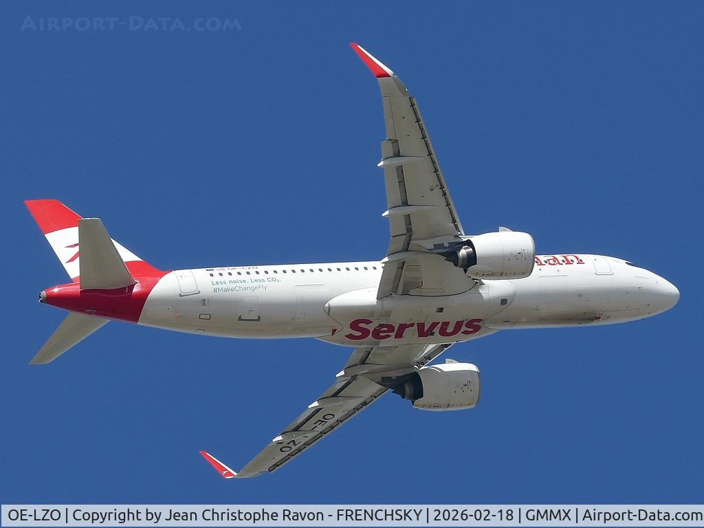 OE-LZO, 2022 Airbus A320-271N C/N 11076, OS68 to Vienna VIE