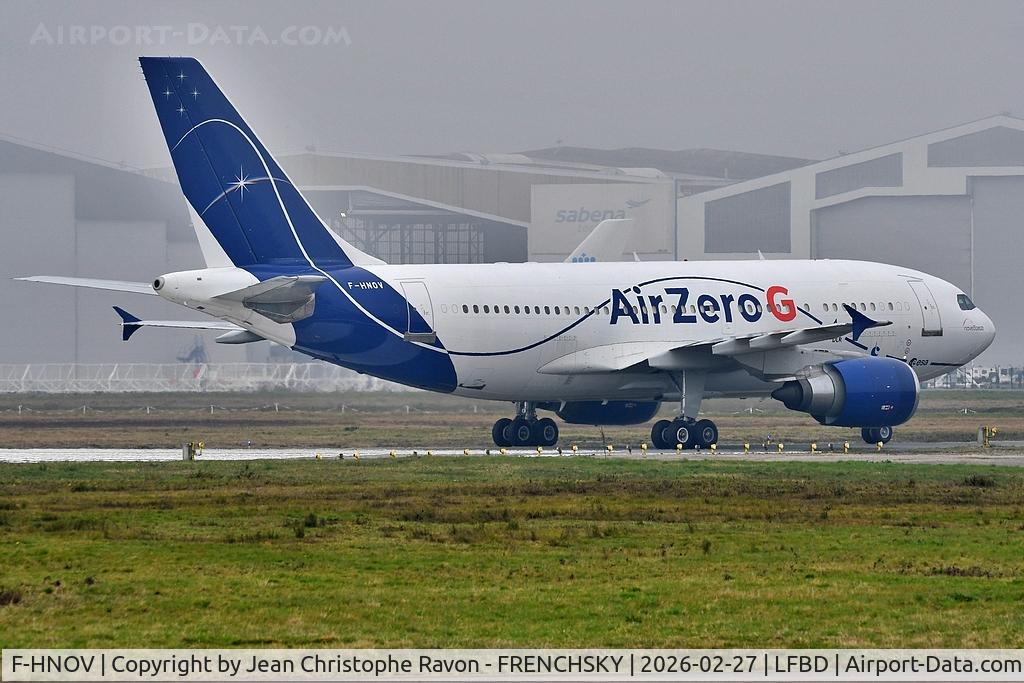 F-HNOV, 1989 Airbus A310-304 C/N 498, French Zéro G