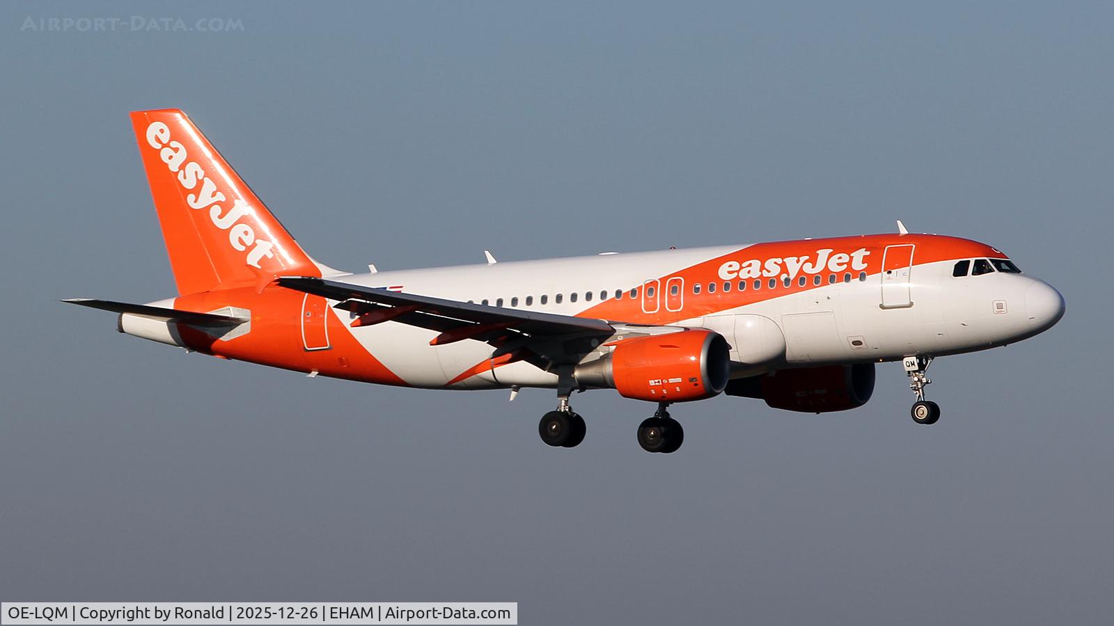 OE-LQM, 2009 Airbus A319-111 C/N 3824, at eham