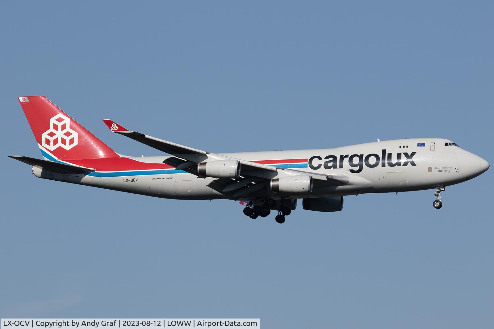 LX-OCV, 1999 Boeing 747-4R7F/SCD C/N 29731, Cargolux 747-400F