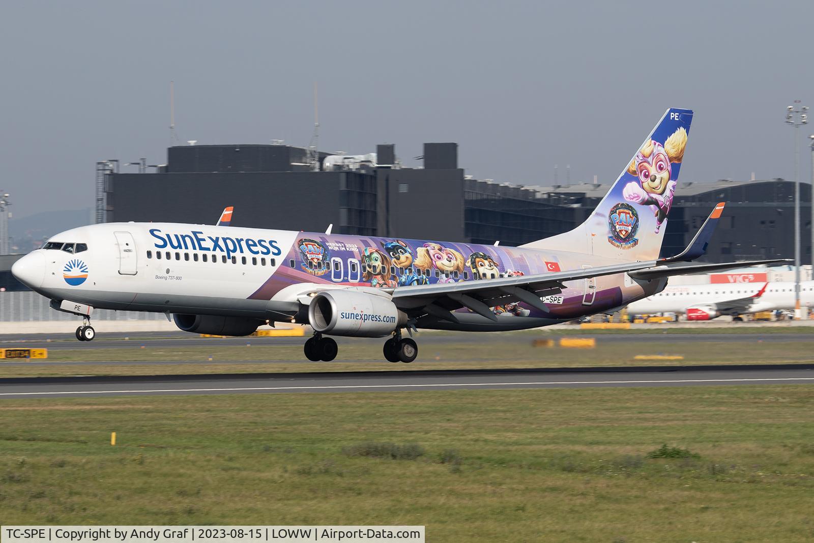 TC-SPE, 2008 Boeing 737-8HC C/N 36530, Sunexpress 737-800