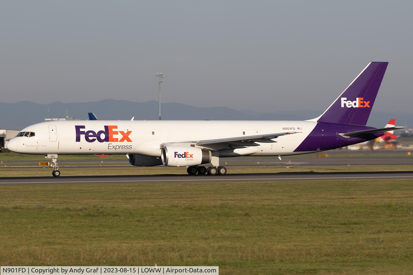 N901FD, 1993 Boeing 757-2B7 C/N 27122, FedEx 757-200