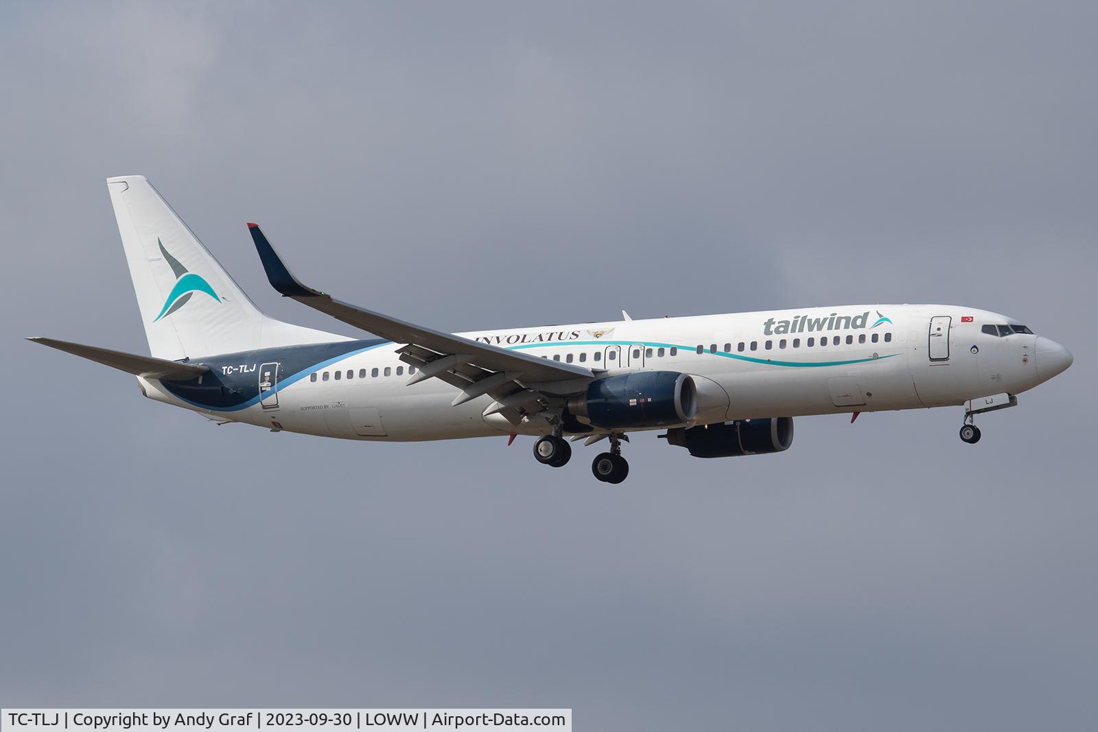 TC-TLJ, Boeing 737-800 C/N 34262, Tailwind 737-800