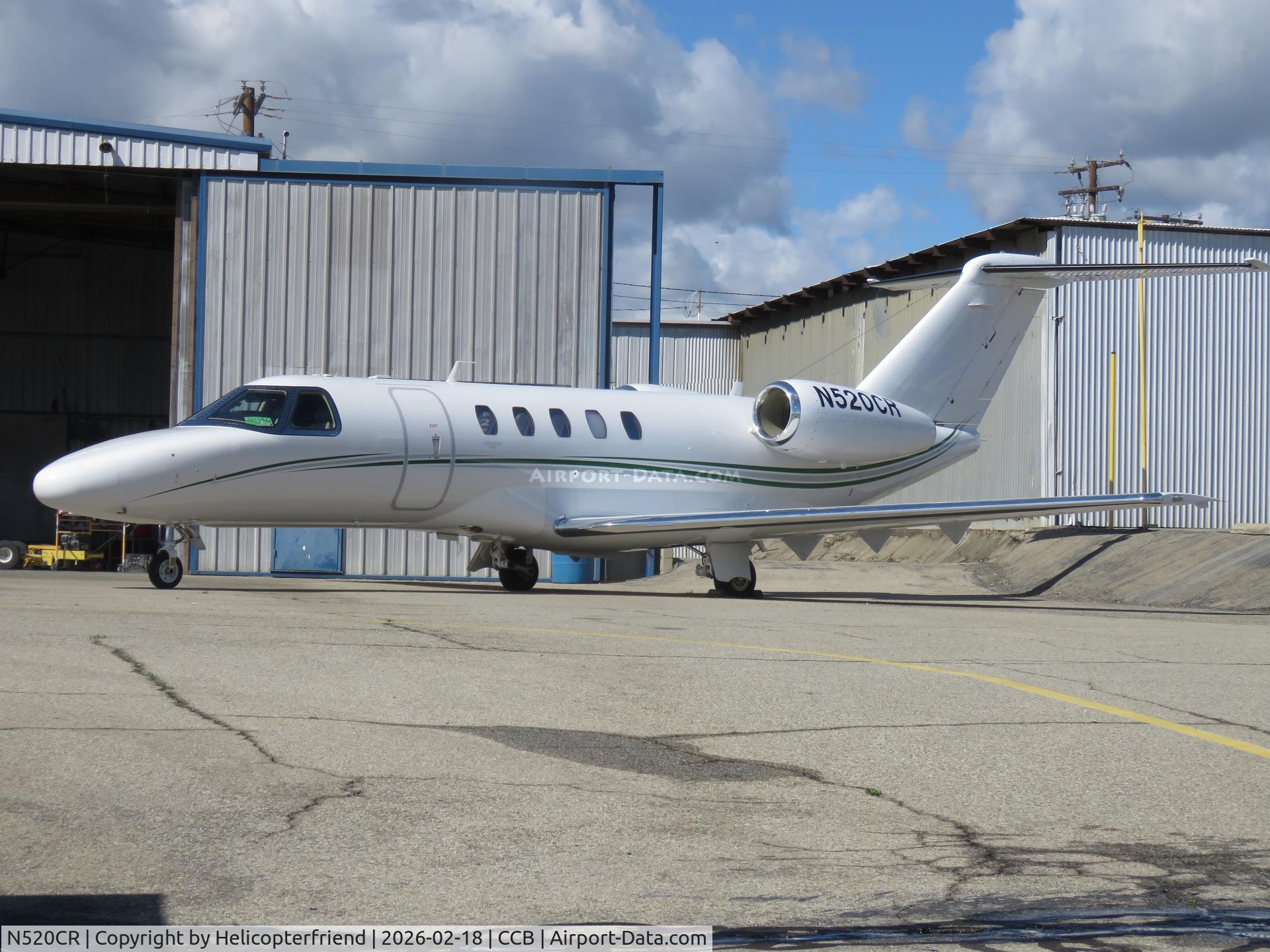 N520CR, 2019 Cessna 525C CitationJet Cj4 CitationJet CJ4 C/N 525C-0315, Parked at paint shop