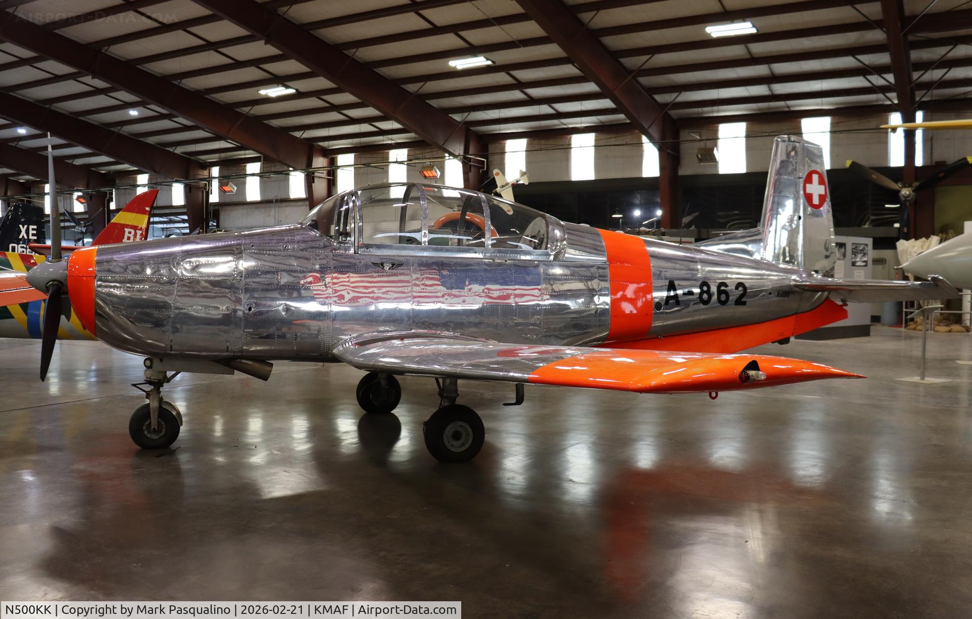 N500KK, 1959 Pilatus P3-05 C/N 500-49, Pilatus P3-05