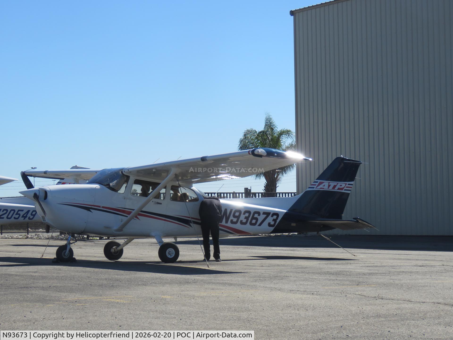 N93673, 2013 Cessna 172S C/N 172S11184, Parked at ATP