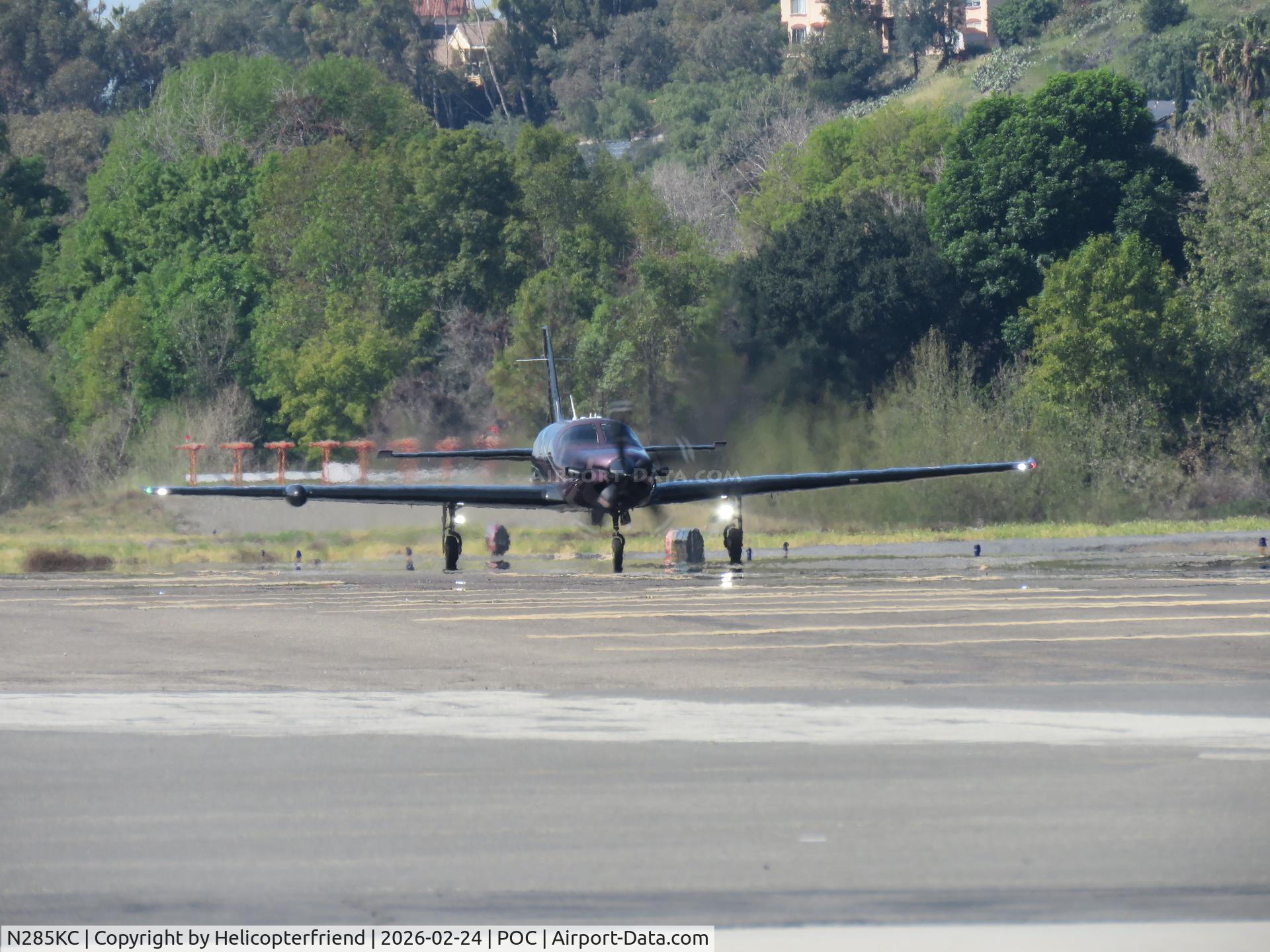 N285KC, 2023 Piper PA-46-600TP M600 SLS C/N 4698285, On taxiway Sierra