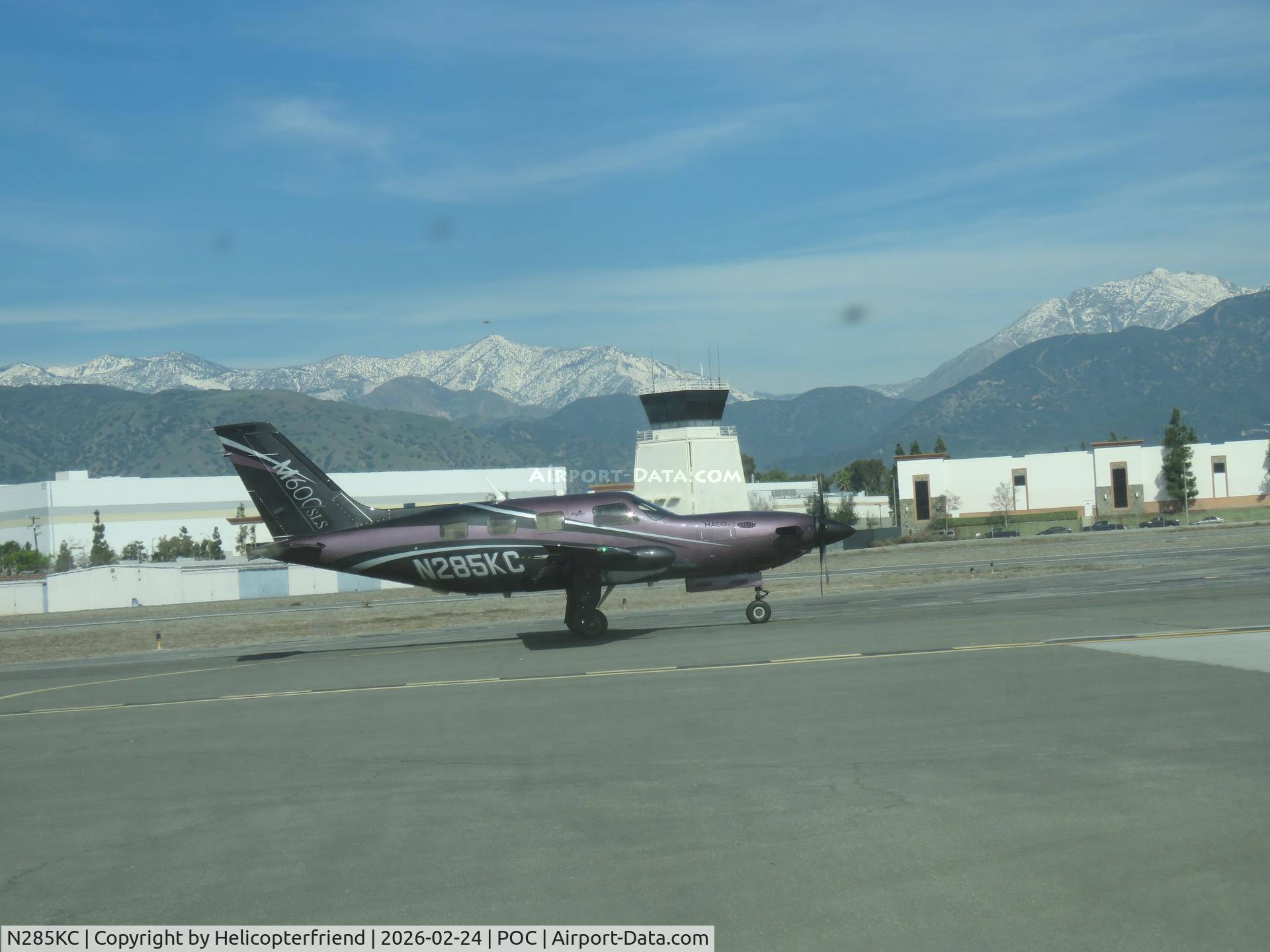 N285KC, 2023 Piper PA-46-600TP M600 SLS C/N 4698285, Taxiway Sierra passing Delta