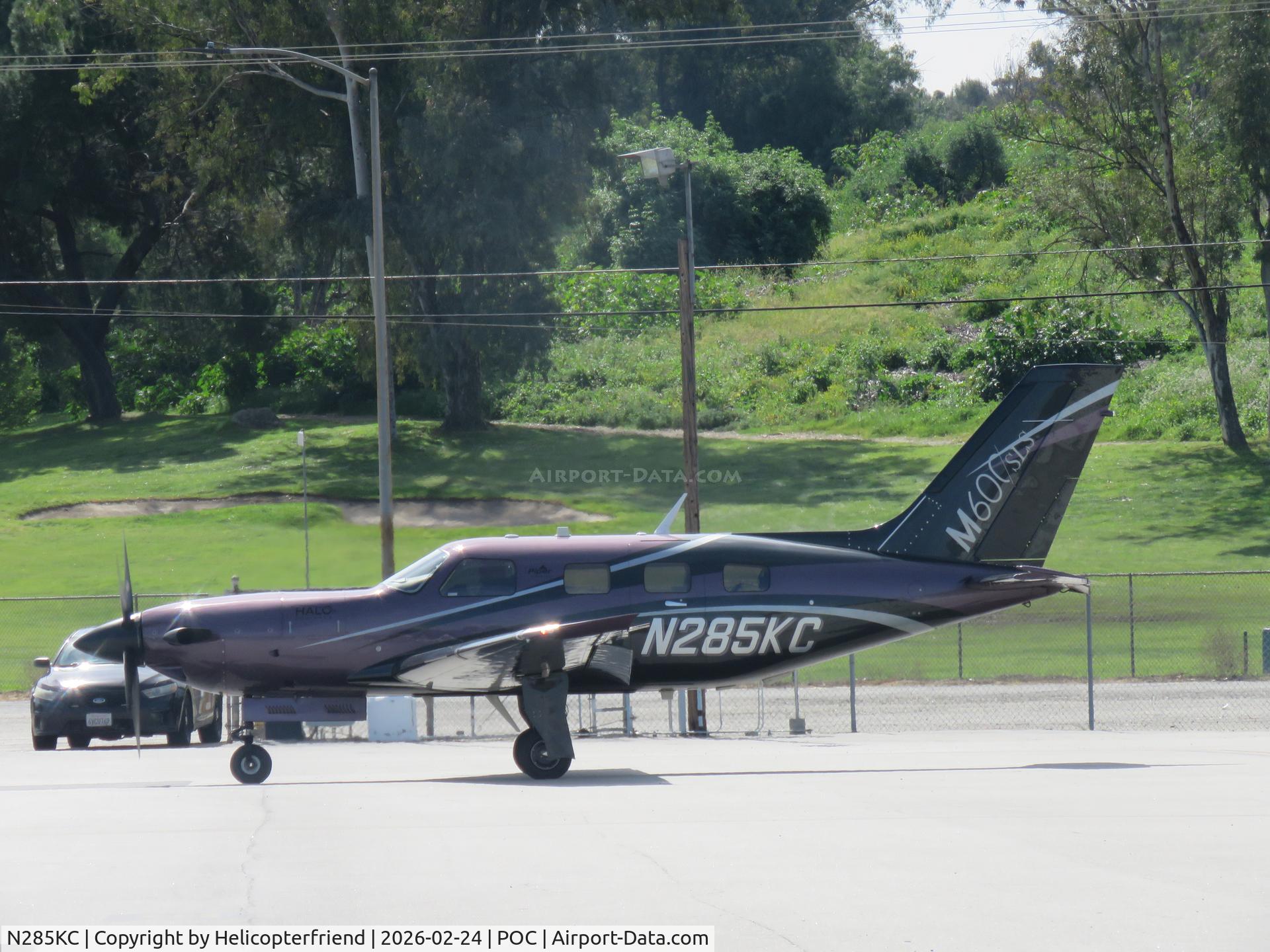 N285KC, 2023 Piper PA-46-600TP M600 SLS C/N 4698285, Getting ready tp be put away