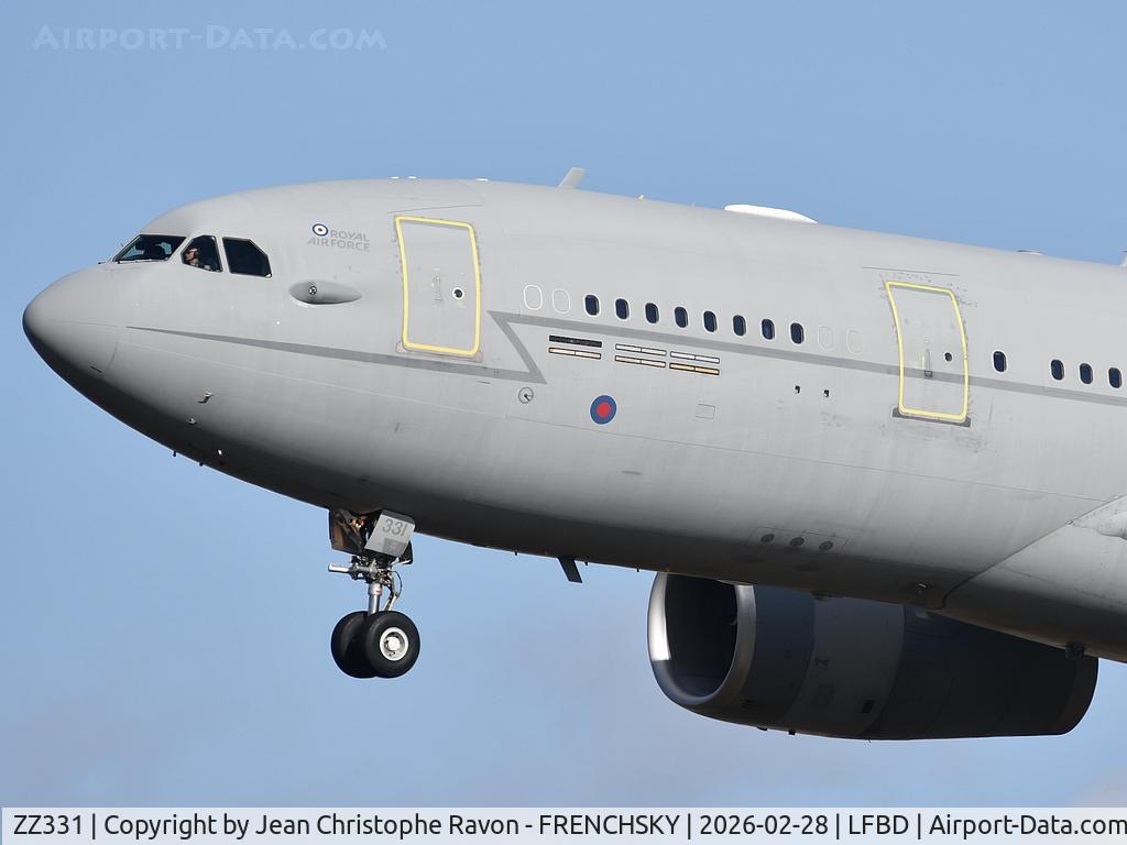 ZZ331, 2011 Airbus KC2 Voyager (A330-243MRTT) C/N 1248, RRR2286 from Brize Norton