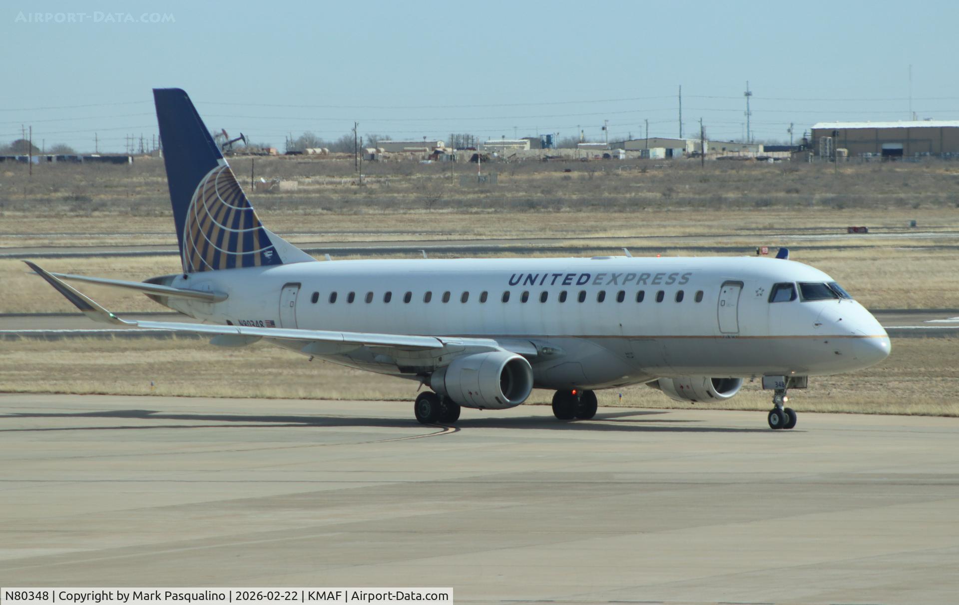 N80348, 2016 Embraer 175LR (ERJ-170-200LR) C/N 17000599, ERJ-170-200LR