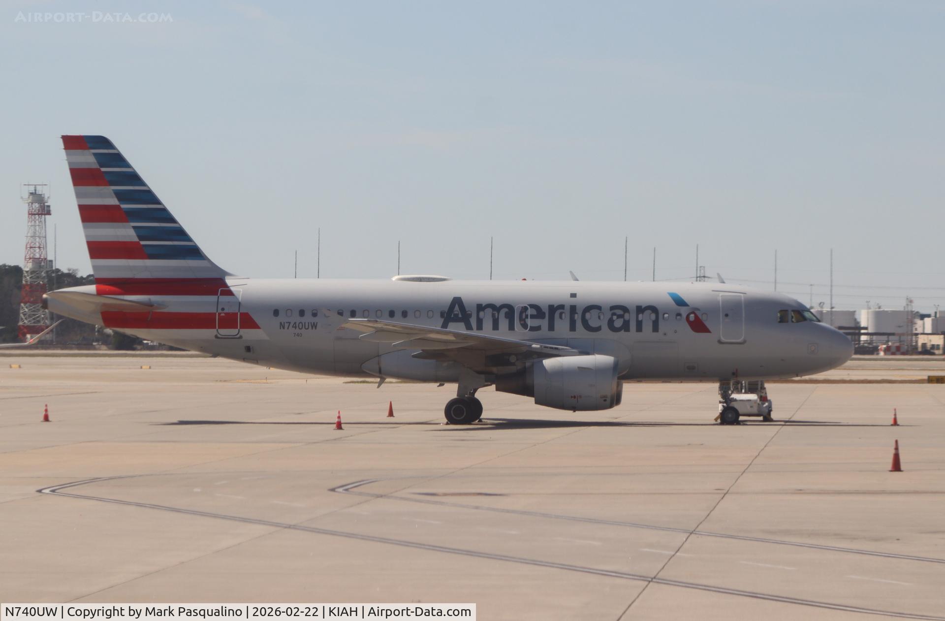 N740UW, 2000 Airbus A319-112 C/N 1265, Airbus A319-112