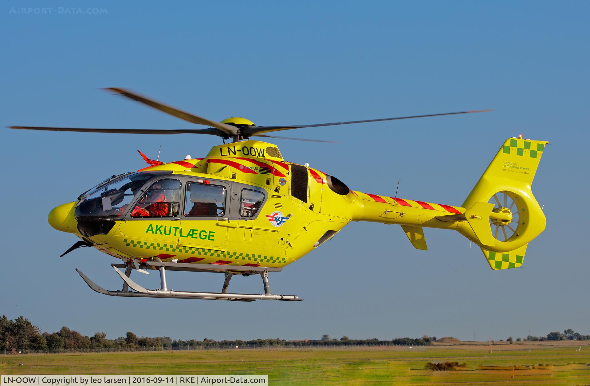 LN-OOW, 2014 Eurocopter EC-135P-2 C/N 1169, Roskilde 14.9.2016