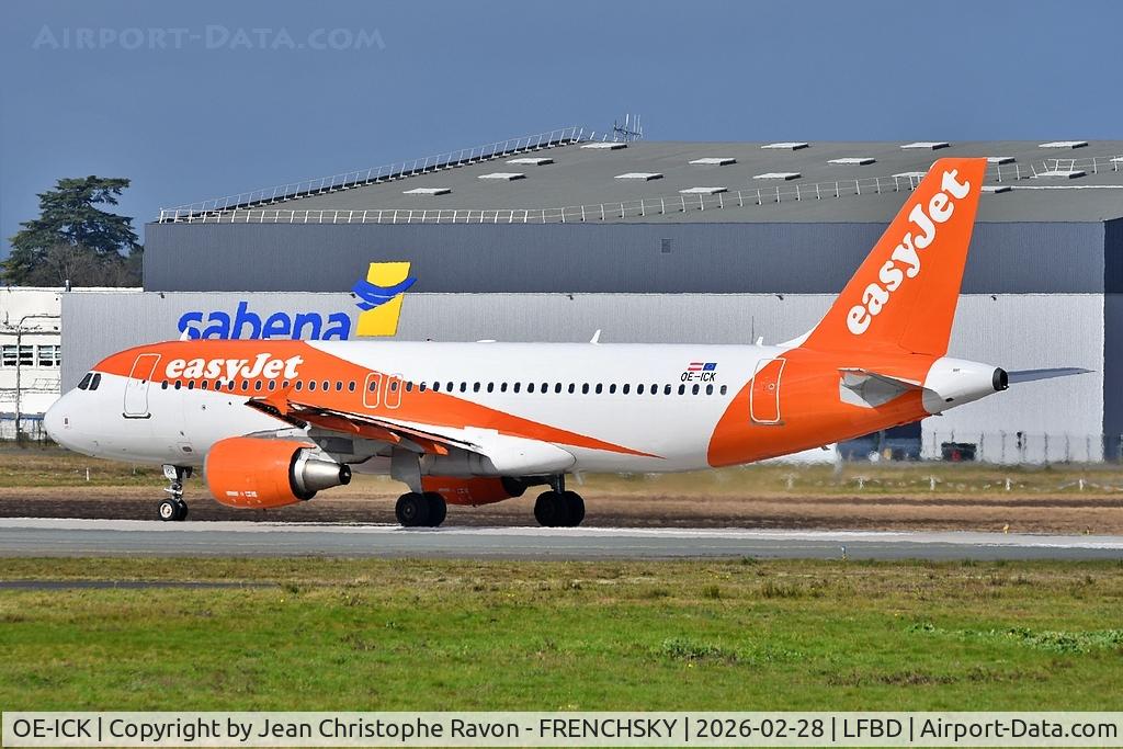 OE-ICK, 2012 Airbus A320-214 C/N 5020, Bordeaux (BOD)	Marseille (MRS)	U21805