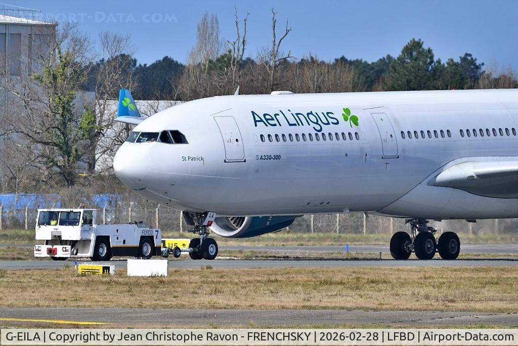 G-EILA, 2010 Airbus A330-302X C/N 1106, Saint Patrick with FLYCO7