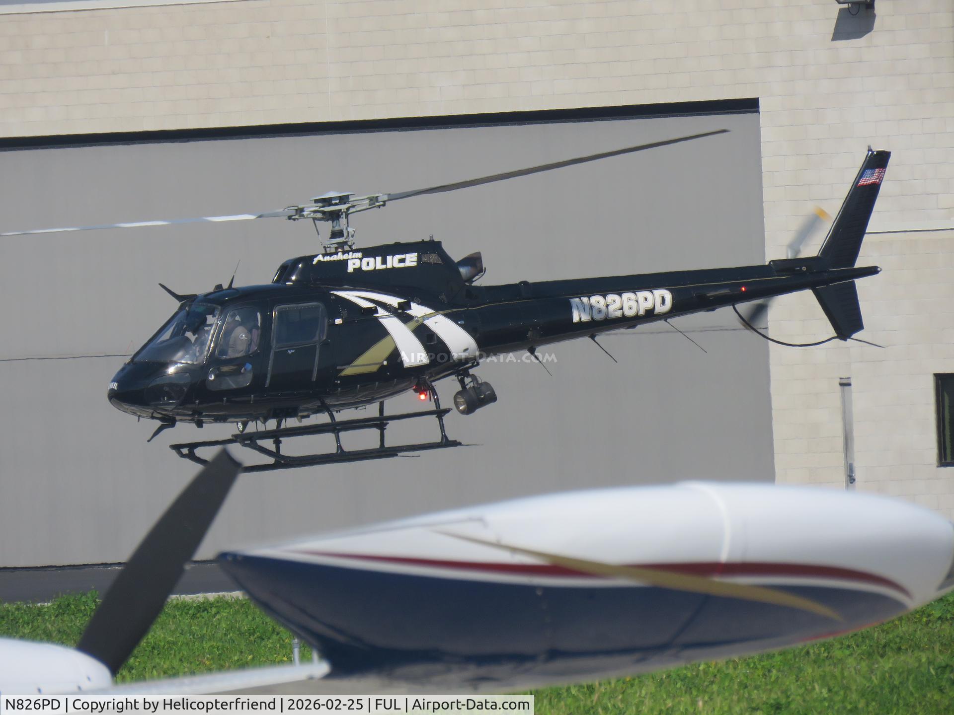 N826PD, 2006 Eurocopter AS-350B-2 Ecureuil C/N 4191, Cleared for westbound departure