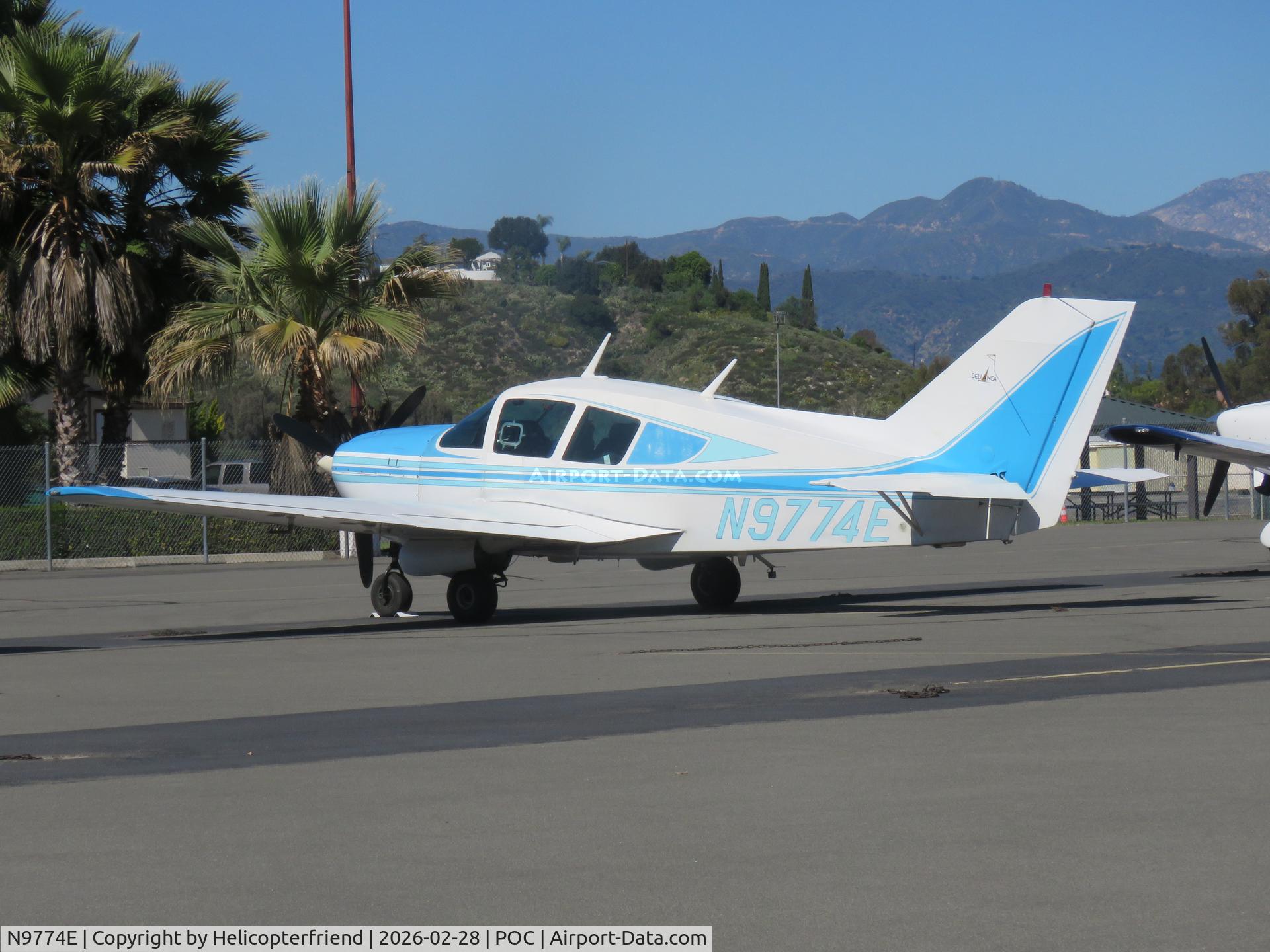 N9774E, 1977 Bellanca 17-30A Viking C/N 77-30849, Parked in transit parking