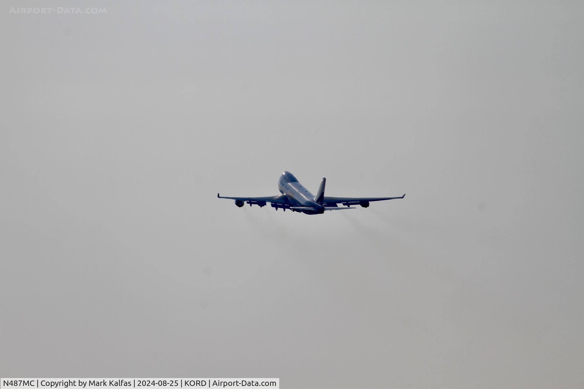N487MC, 2002 Boeing 747-45EF (SCD) C/N 30609, B744 Atlas Air Boeing 747-45EF N489MC  GTI8545 ORD-ICN, departing 28R KORD