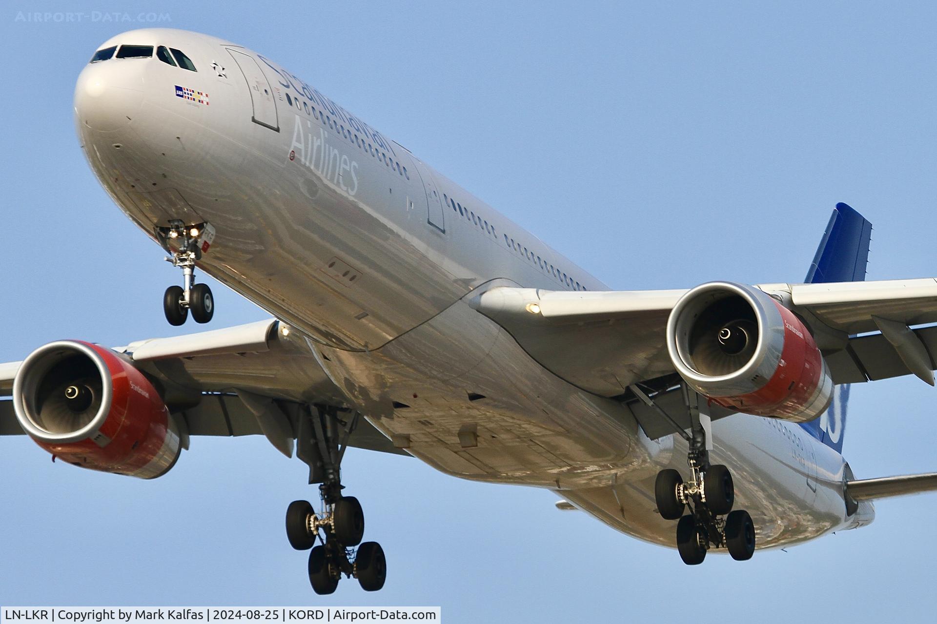 LN-LKR, 2015 Airbus 330-343E C/N 1660, A330 SAS Scandinavian Airlines Airbus A330-343 LN-LKR 