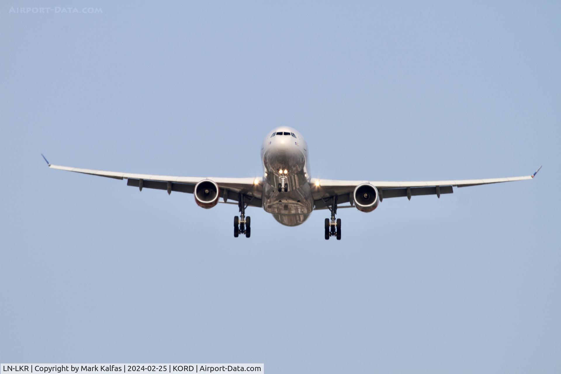 LN-LKR, 2015 Airbus 330-343E C/N 1660, A330 SAS Scandinavian Airlines Airbus A330-343 LN-LKR 