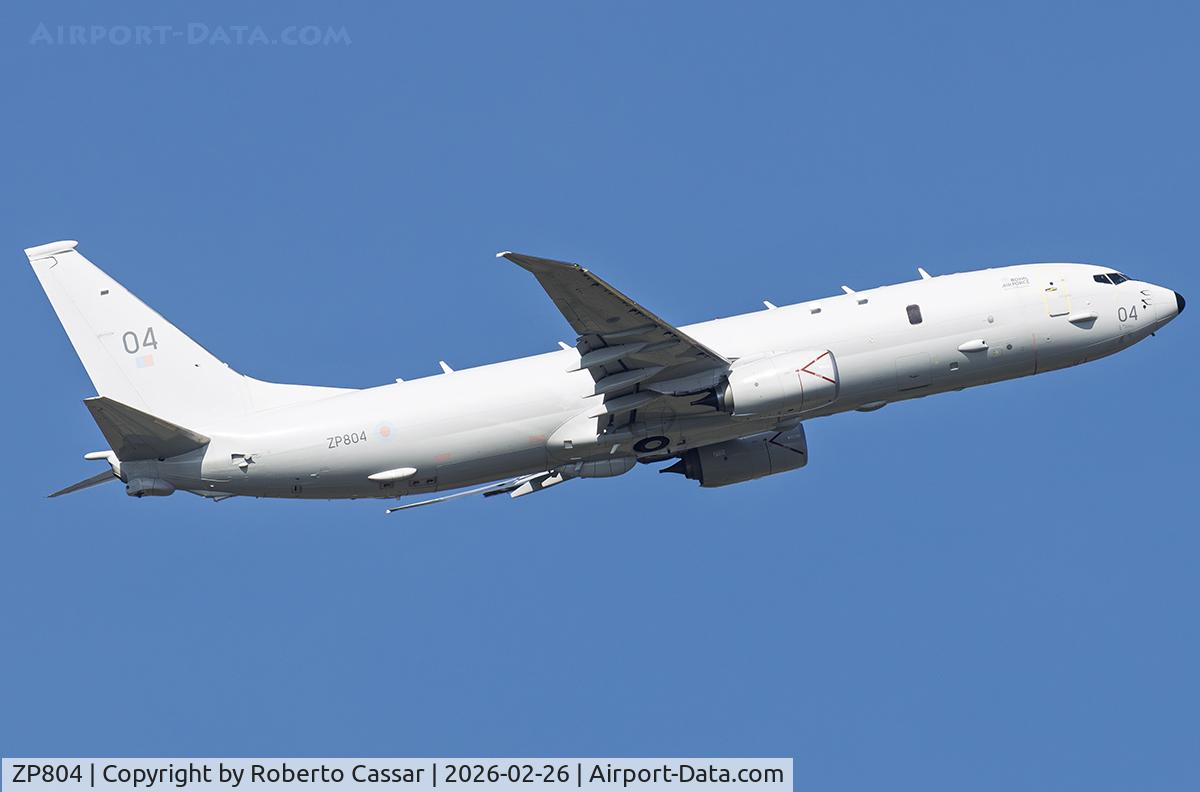ZP804, 2020 Boeing P-8 Poseidon C/N 65753, Departure
