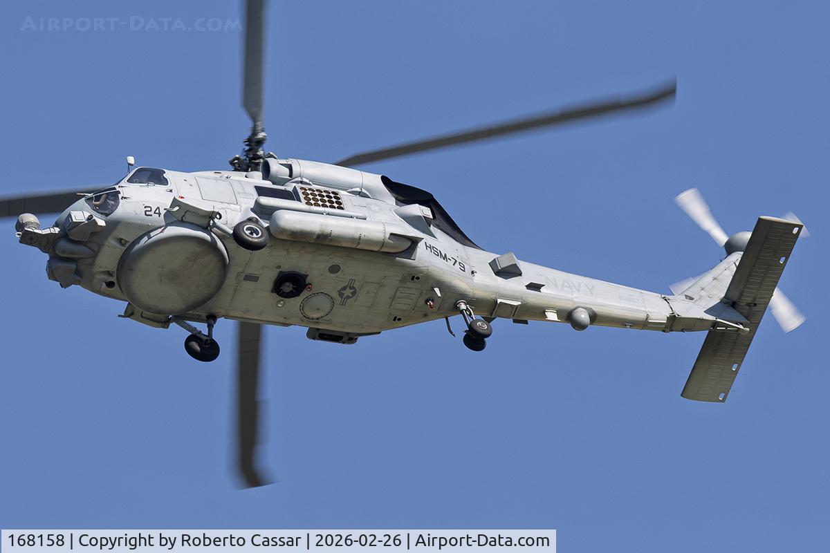 168158, 1970 Sikorsky MH-60R Seahawk C/N 70-4855, Arrival