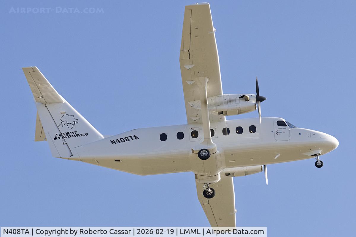 N408TA, 2025 Cessna 408 SkyCourier C/N 408-0041, Runway 13